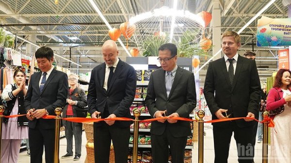Hàng hóa Việt Nam ra mắt tại Moscow, đầu tiên Việt Nam Góc Việt Nam